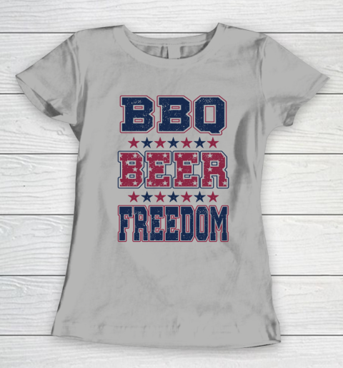 BBQ Beer Freedom Women's T-Shirt 11