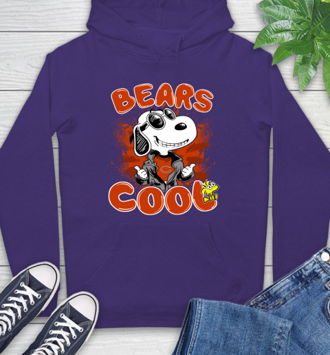 NFL Football Chicago Bears Cool Snoopy Shirt Hoodie 5