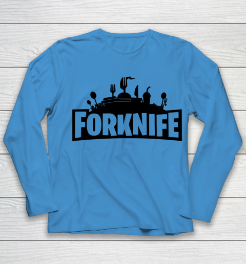 Fortnite Tshirt Forknife Youth Long Sleeve 4