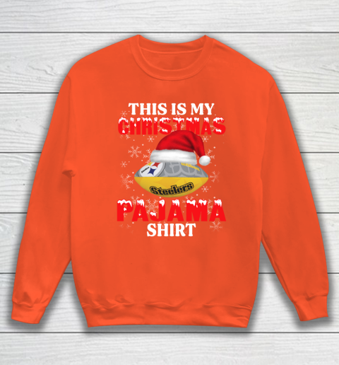 Pittsburgh Steelers This Is My Christmas Pajama Shirt NFL Sweatshirt 3