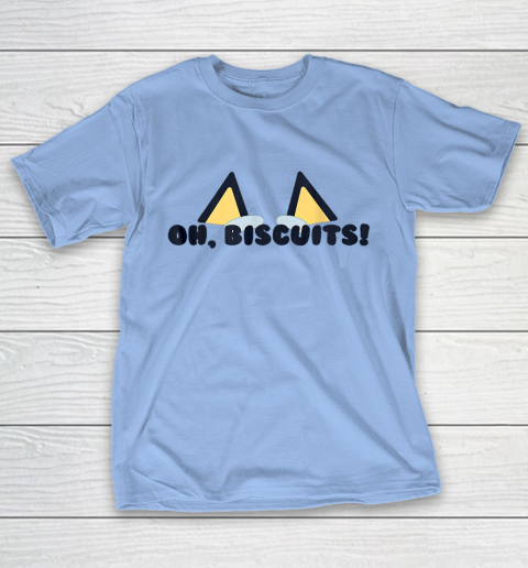 Blueys Oh Biscuits Mums Dad Cartoon Mothers T-Shirt 18
