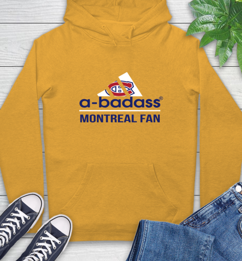 NHL A Badass Montreal Canadiens Fan Adidas Hockey Sports Hoodie 2