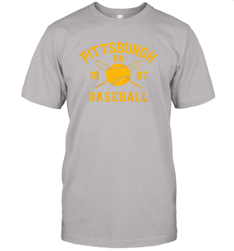 nzh7 vintage pittsburgh baseball pennsylvania pirate retro gift jersey t shirt 60 front ash