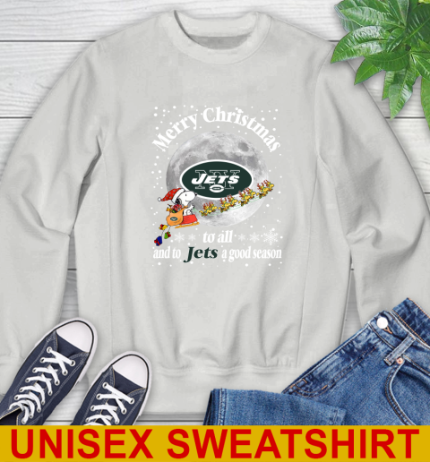 New York Jets Merry Christmas To All And To Jets A Good Season NFL Football Sports Sweatshirt 5