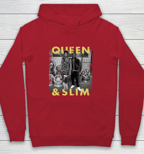 Queen and Slim Poster Youth Hoodie 7