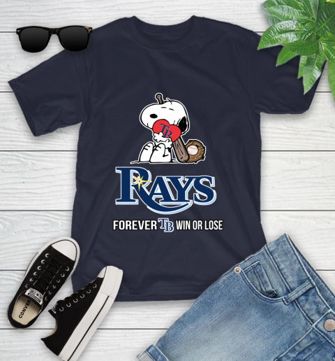 MLB The Peanuts Movie Snoopy Forever Win Or Lose Baseball Tampa Bay Rays 105