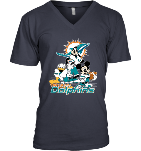 I Love The Dolphins Mickey Mouse Miami Dolphins T-Shirt - T-shirts