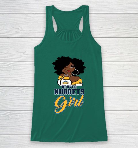 Denver Nuggets Girl NBA Racerback Tank 6