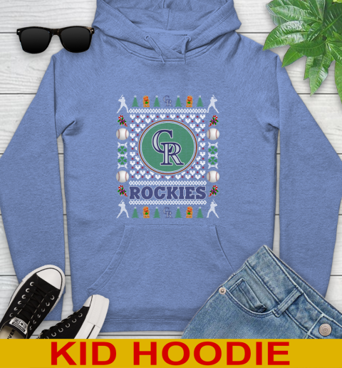 Colorado Rockies Merry Christmas MLB Baseball Loyal Fan Youth Hoodie 13 Colorado Rockies Merry Christmas MLB Baseball Loyal Fan Youth Hoodie - Image 13