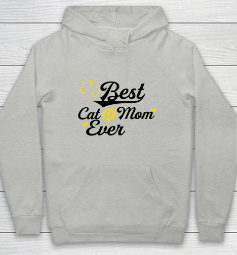 Mother's Day Funny Gift Ideas Apparel  Best cat mom ever T Shirt Youth Hoodie