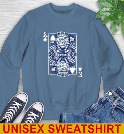 Charlotte Hornets NBA Basketball The King Of Spades Death Cards Shirt Sweatshirt 10