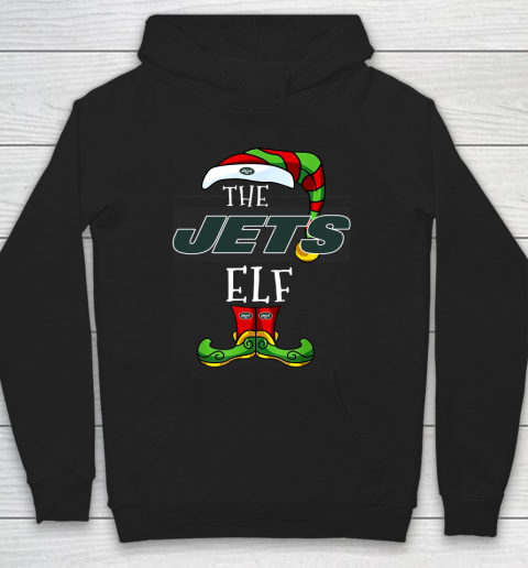 New York Jets Christmas ELF Funny NFL Hoodie