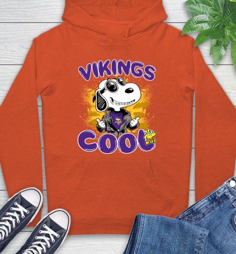 NFL Football Minnesota Vikings Cool Snoopy Shirt Hoodie 4