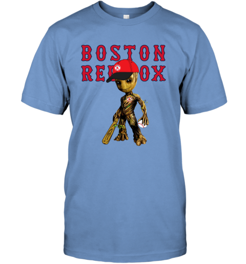 MLB Boston Red Sox Groot Guardians Of The Galaxy Baseball Hoodie