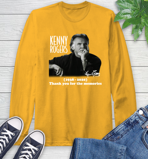Kenny Rogers 1938 2020 signature thank you for the memories 55