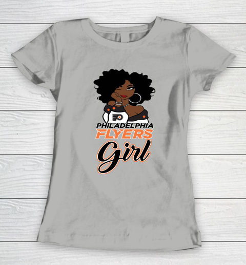 Philadelphia Flyers Girl NHL Women's T-Shirt 11