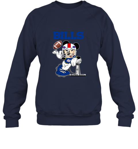 NFL Buffalo Bills Mickey Mouse Disney Football T Shirt Sweatshirt