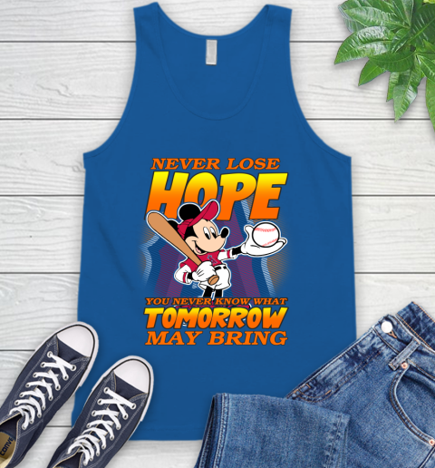 Los Angeles Angels MLB Baseball Mickey Disney Never Lose Hope Tank Top 4