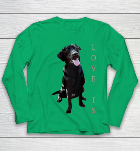 Dog Mom Shirt Labrador Retriever Shirt Women Men Kids Black Lab Dog Mom Youth Long Sleeve 4