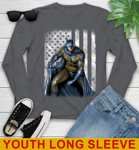 Memphis Grizzlies NBA Basketball Batman DC American Flag Shirt Youth Long Sleeve 9