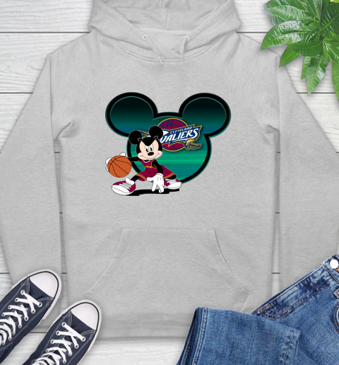 NBA Cleveland Cavaliers Mickey Mouse Disney Basketball Hoodie 6