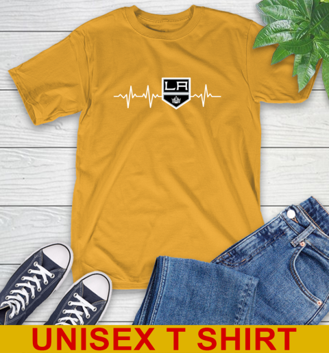 Los Angeles Kings NHL Hockey Heart Beat Shirt (1) T-Shirt 2