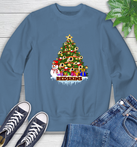 Washington Redskins Merry Christmas NFL Football Sports Sweatshirt 7