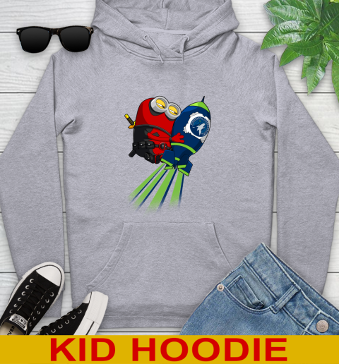 NBA Basketball Minnesota Timberwolves Deadpool Minion Marvel Shirt Youth Hoodie 7 NBA Basketball Minnesota Timberwolves Deadpool Minion Marvel Shirt Youth Hoodie - Image 7