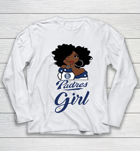 San Diego Padress Girl MLB Youth Long Sleeve 2