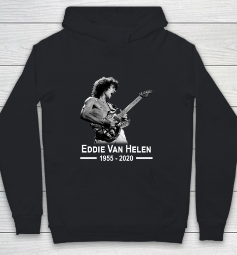 Eddie Van Helen RIP 1955  2020 Guitar Legend Youth Hoodie