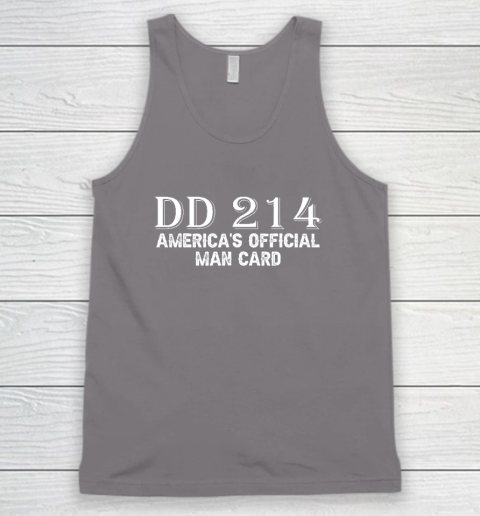 DD214 America's Official Man Card Tank Top 5