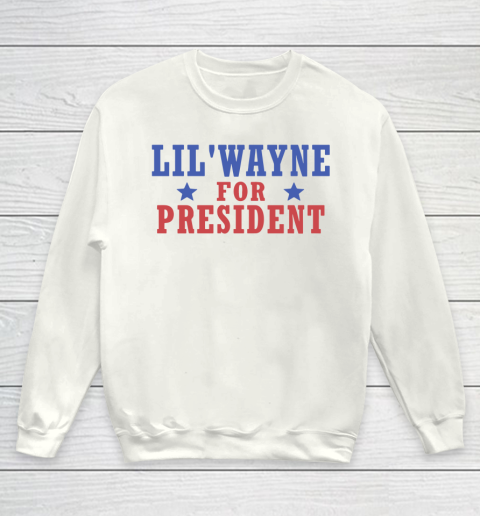 Lil'Wayne For President Youth Sweatshirt