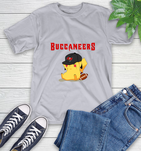 NFL Pikachu Football Tampa Bay Buccaneers T-Shirt 6