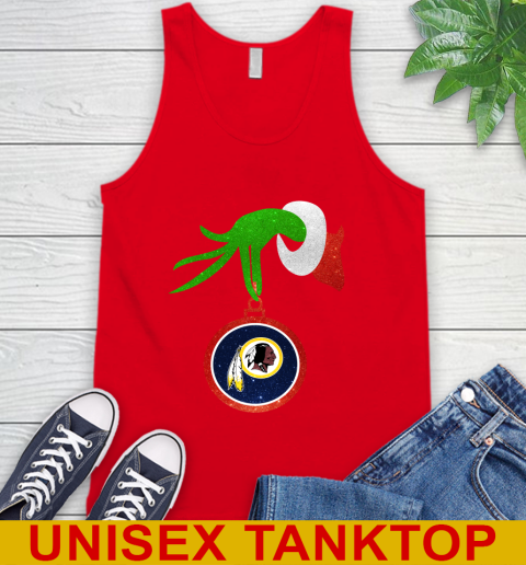 Washington Redskins Grinch Merry Christmas NFL Football Tank Top 6