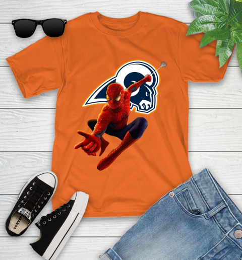 NFL Spider Man Avengers Endgame Football Los Angeles Rams Youth T-Shirt 7