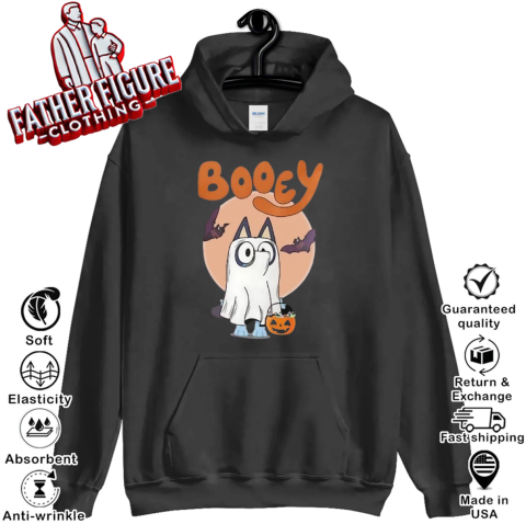 Bluey Ghost Boo Booey Halloween 2024 Hoodie