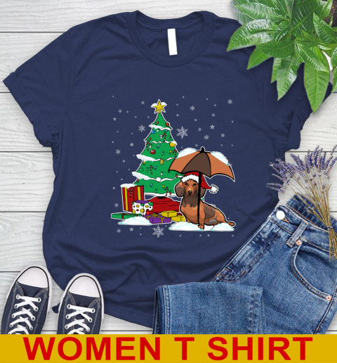 Dachshund Christmas Dog Lovers Shirts 96