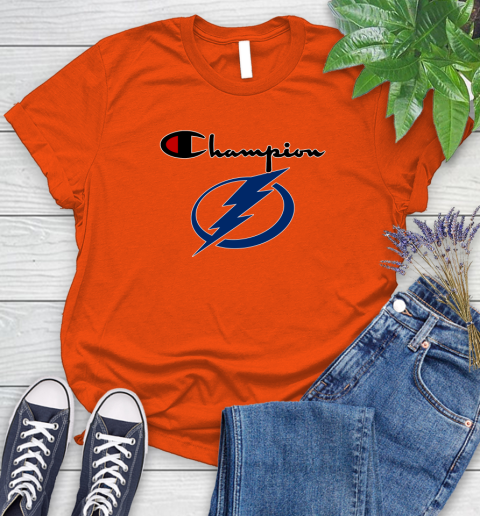 NHL Hockey Tampa Bay Lightning Champion Shirt Women's T-Shirt 2