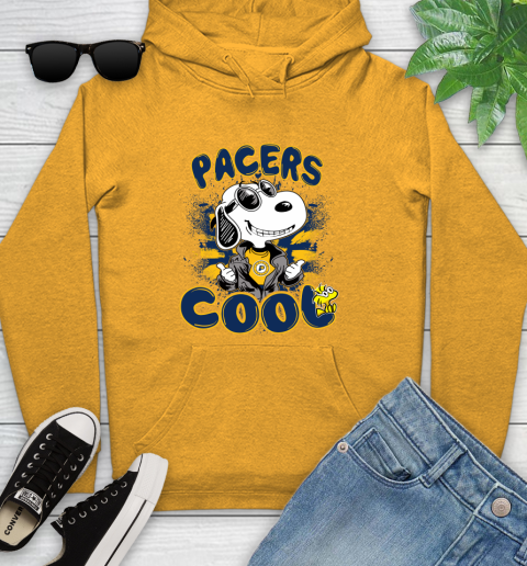 NBA Basketball Indiana Pacers Cool Snoopy Shirt Youth Hoodie 2