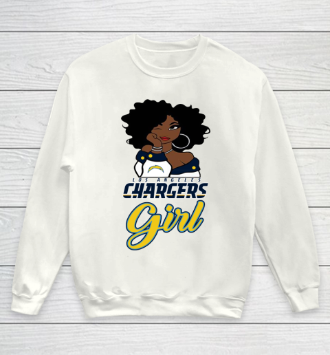 Los Angeles Chargers Girl NFL Youth Sweatshirt 2