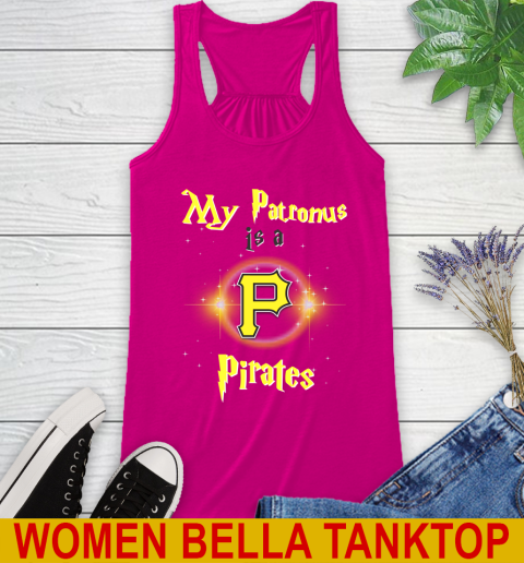 MLB Baseball Harry Potter My Patronus Is A Pittsburgh Pirates Racerback Tank 6