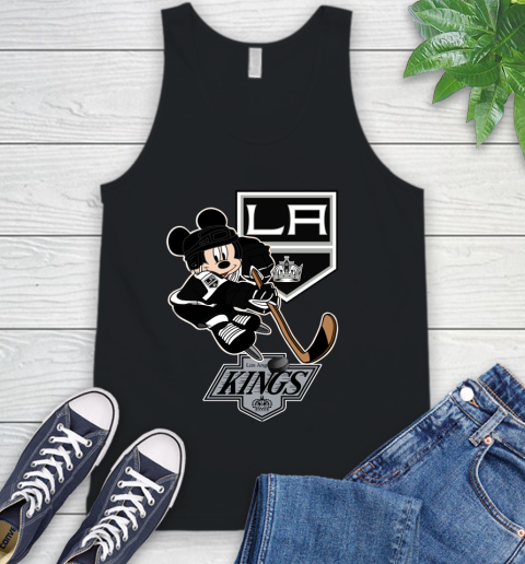 Los Angeles Kings Mickey Mouse Disney Hockey T Shirt Tank Top 2