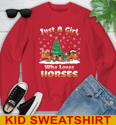 Christmas Just a girl who love horse 115