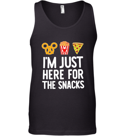 Mickey I Am Just Here For The Snacks Tank Top
