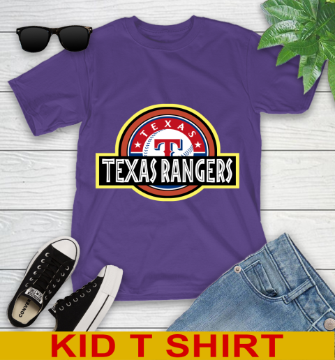 MLB Texas Rangers Jurassic Park Dinosaur Movie Baseball Sports 104