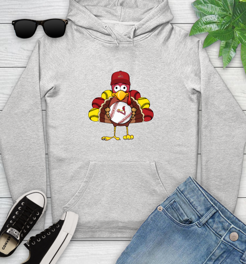 St.Louis Cardinals Turkey thanksgiving Youth Hoodie