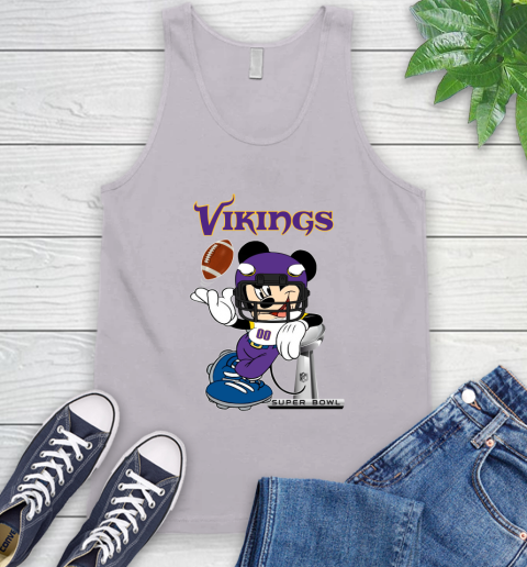 NFL Minnesota Vikings Mickey Mouse Disney Super Bowl Football T Shirt Tank Top 4