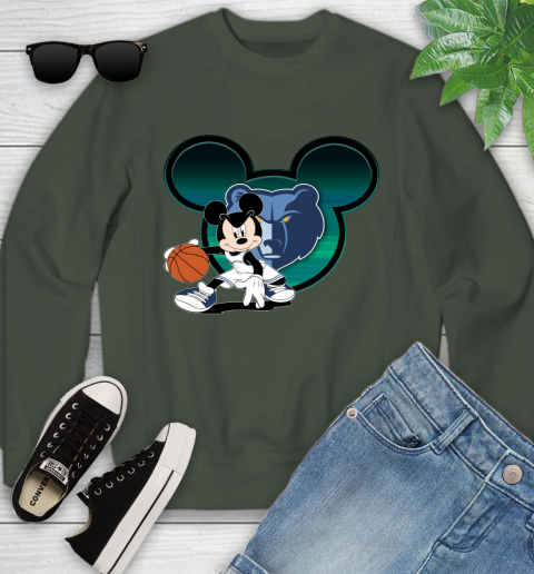 NBA Memphis Grizzlies Mickey Mouse Disney Basketball Youth Sweatshirt 10