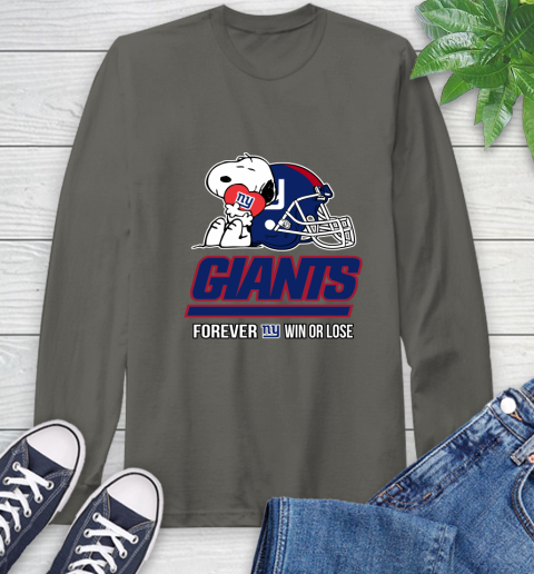 NFL The Peanuts Movie Snoopy Forever Win Or Lose Football New York Giants 65