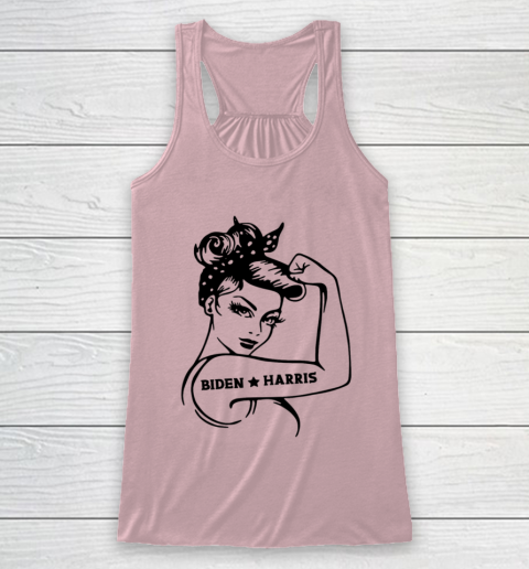 Biden Harris 2020  Joe Biden Kamala Harris Girl Empowerment Racerback Tank 5